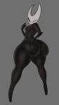 9:16 anthro arthropod big_butt billinsanity415 black_body black_eyes bottom_heavy breasts butt featureless_feet feet female hand_on_butt hi_res hollow_knight_(franchise) hornet_(hollow_knight) huge_butt insect looking_at_viewer looking_back looking_back_at_viewer nude one_eye_closed rear_view solo team_cherry thick_thighs white_body wide_hips wink winking_at_viewer