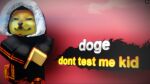  canid canine canis doge domestic_dog humanoid male mammal meme nintendo red_background roblox shitpost simple_background solo super_smash_bros. video_games 