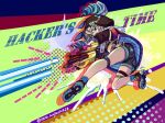  1girl absurdres black_gloves black_jacket black_shoes black_shorts blue_socks bronya_zaychik bronya_zaychik_(haxxor_bunny) bullpup chinese_commentary commentary_request drill_hair dual_wielding fn_p90 full_body gloves grey_eyes grey_hair gun highres holding holding_gun holding_weapon honkai_(series) honkai_impact_3rd jacket kneepits nero_augustus shoe_soles shoes shorts socks solo submachine_gun twin_drills weapon 