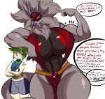  anthro areola big_breasts breasts deerling dialogue english_text female huge_breasts isolatedartest larger_female legendary_pok&eacute;mon male nintendo pok&eacute;mon pok&eacute;mon_(species) simple_background size_difference smaller_male solgaleo text video_games white_background 