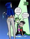  beast_boy dc dcau jab raven robin teen_titans 