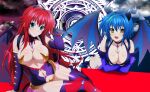  cleavage highschool_dxd rias_gremory shadowart xenovia_quarta 