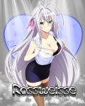  cleavage highschool_dxd rossweisse shadowart tagme 