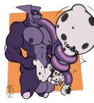  2021 abdominal_bulge anal anal_penetration anthro anthro_on_anthro anthro_penetrated anthro_penetrating anthro_penetrating_anthro balls big_balls big_penis bodily_fluids canid canine canis cum cum_in_ass cum_inflation cum_inside dalmatian digital_media_(artwork) domestic_dog duo freckles_(artist) genital_fluids genitals greninja huge_penis hyper hyper_genitalia hyper_penis inflation long_tongue male male/male male_penetrated male_penetrating male_penetrating_male mammal muscular muscular_anthro muscular_male nintendo onomatopoeia penetration penis pok&eacute;mon pok&eacute;mon_(species) signature sound_effects text tongue tongue_out video_games 
