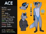  absurd_res anonymous_artist anthro canid canine canis hi_res invalid_tag male mammal model_sheet solo wolf 