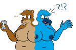  accipitrid accipitriform anthro avian bird breasts cellphone conjoined duo eagle female mammal meme phone pilot129 tweetfur twitter ursid 