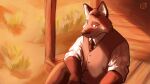  absurd_res anthro canid canine cemagcre echo_(series) echo_project fox hi_res male mammal murdoch_byrnes solo the_smoke_room video_games visual_novel 