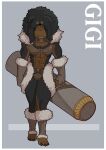  5_fingers 5_toes abs anthro armor armwear barefoot bikini_armor biped black_body black_fur black_hair bottomwear breasts brown_body brown_fur canid canine canis claws cleavage clothed clothing digital_media_(artwork) dog_knight_rpg domestic_dog english_text feet female fingers fluffy fluffy_hair footwear fur fur_trim gi_gi gloves hair handwear hi_res holding_object holding_weapon ishton larger_female legwear livestock_guardian_dog long_hair mammal melee_weapon molosser mountain_dog muscular muscular_anthro nails navel pastoral_dog simple_background size_difference skimpy smile solo text tibetan_mountain_dog toe_claws toes topwear weapon 