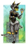  android anthro characterdesign cyber_(disambiguation) dstever felid feline female futuristic illustration machine mammal painting_(artwork) robot solo traditional_media_(artwork) traditionalart watercolor_(artwork) watercolorpainting 