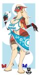  absurd_res anthro big_breasts blaziken breasts christomwow cleavage clothed clothing female hi_res jewelry mature_female necklace nintendo pok&eacute;mon pok&eacute;mon_(species) solo video_games wide_hips 