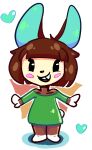  &lt;3 animal_crossing anthro argylesockx carmen_(animal_crossing) chibi cute_face female lagomorph leporid mammal nintendo rabbit solo video_games 