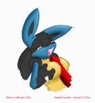  cfox lucario nintendo pokemon tagme 