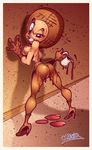  nickelodeon ren_and_stimpy waffle waffle_woman wagner 