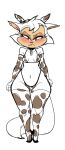  animal_print anthro bikini blush cats_don&#039;t_dance clothing cow_print dbaru female front_view legwear looking_at_viewer sawyer_(cats_don&#039;t_dance) solo standing swimwear thick_thighs thigh_highs warner_brothers wide_hips 