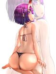  ass bikini cameltoe fate/grand_order horns imes shuten_douji_(fate/grand_order) swimsuits thong 