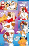  absurd_res amy_rose anthro archie_comics barefoot big_breasts breasts chair clothed clothing comic english_text female female/female foot_fetish furniture group hi_res maid_uniform nipples nude robe rouge_the_bat sally_acorn sniffing sonic_the_hedgehog_(archie) sonic_the_hedgehog_(comics) sonic_the_hedgehog_(series) surprise text tinydevilhorns uniform vanilla_the_rabbit 
