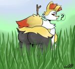  ? anthro big_breasts big_butt braixen breasts butt female fur inner_ear_fluff invalid_tag lewd_dorky looking_at_viewer nintendo overweight pok&eacute;mon pok&eacute;mon_(species) solo thick_thighs tuft video_games 