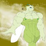  abs abstract_background antennae_(anatomy) anthro big_biceps big_muscles big_pecs blue_antennae blue_eyes celebi digitigrade dischimera green_body green_hair hair huge_muscles humanoid hyper hyper_muscles insect_wings legendary_pok&eacute;mon looking_at_viewer male multicolored_body muscular muscular_arms muscular_legs nintendo pecs pok&eacute;mon pok&eacute;mon_(species) portrait quads signature simple_background smile solo thick_neck thick_thighs three-quarter_portrait two_tone_body video_games wings yellow_background 