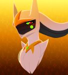  2021 ambiguous_gender arceus blush bust_portrait collar digital_media_(artwork) gaiki hair hi_res legendary_pok&eacute;mon looking_at_viewer mammal nintendo pok&eacute;mon pok&eacute;mon_(species) portrait simple_background solo tuft video_games white_body 