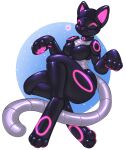  &lt;3 alpha_channel anthro bose collar cybernetics cyborg felid feline female glistening glistening_body glowing glowing_markings happy hi_res machine mammal markings metallic_body mouthless nyandroid paws segmented_tail solo 