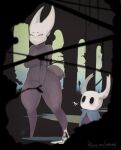  absurd_res big_breasts bodily_fluids breasts cum cumbread female genital_fluids hi_res hollow_knight hornet_(hollow_knight) larger_female nude protagonist_(hollow_knight) size_difference team_cherry video_games 