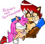  amy_rose archie_comics perverted_bunny sally_acorn sonic_team 