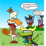  camp_lazlo chip edward_t._platypus gretchen perverted_bunny skip 