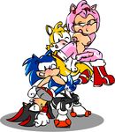  amy_rose perverted_bunny sega shadow_the_hedgehog sonic_team sonic_the_hedgehog tails 