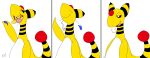  ambiguous_gender ampharos belly bodily_fluids commando125 drooling duo feral full_tour hi_res nintendo non-fatal non_fatal oral pikachu pok&eacute;mon pok&eacute;mon_(species) redheadpika redheadpika_(character) safe_(disambiguation) saliva solo swallow_(disambiguation) video_games vore 