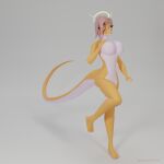  anthro big_breasts blender_(software) breasts digital_media_(artwork) dragon english_text featureless_breasts female feral hair halo hi_res horn jacksonbottestr looking_at_viewer nude simple_background solo standing text white_background 