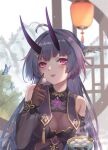  benghuai_xueyuan cleavage honkai_impact horns raiden_mei see_through tagme yelan_xing_xuan 