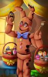  10:16 2020 :3 absurd_res anthro avian balloon_boy_(fnaf) banner basket bib big_bow_tie bird black_eyes black_nose blue_eyes bonnie_(fnaf) bow_tie brown_body brown_ears brown_hair brush candy canid canine chica_(fnaf) chicken chocolate chocolate_bonnie_(fnaf) circus_baby_(fnaf) clothed clothing clown decoration dessert easter easter_egg egg endoskeleton english_text exposed_endoskeleton eye_patch eyewear featureless_crotch five_nights_at_freddy&#039;s five_nights_at_freddy&#039;s_2 five_nights_at_freddy&#039;s_3 five_nights_at_freddy&#039;s_ar five_nights_at_freddy&#039;s_vr:help_wanted fnaf_vr_help_wanted food food_creature fox foxy_(fnaf) freddy_(fnaf) furniture galliform gallus_(genus) glistening glistening_eyes glitchtrap green_eyes grey_eyes hair half-closed_eyes hat headgear headwear hi_res holding_egg holding_object holidays human inside lagomorph leporid long_ears looking_at_viewer lordofthefeathers male mammal mangle_(fnaf) metal metallic metallic_body multicolored_body multicolored_eyes narrowed_eyes notched_ear open_mouth orange_hair paint paintbrush phasianid pink_body pink_eyes pink_nose pirate pseudo_clothing purple_body purple_eyes rabbit raised_arm red_body red_eyes red_nose ribbons rosy_cheeks scar shirt sister_location smile solo springtrap_(fnaf) standing table tan_body teeth text top_hat topwear torn_body torn_leg toy_bonnie_(fnaf) toy_chica_(fnaf) toy_freddy_(fnaf) two_tone_body ursid video_games whiskers white_body window wire yellow_body yellow_eyes yellow_teeth 
