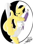  3:4 absurd_res anthro bsan94 digimon digimon_(species) female hi_res renamon solo 