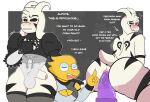  alphys anal anal_penetration anthro asriel_dreemurr_(god_form) balls blush bovid breasts butt caprine clothed clothing crossdressing dialogue dildo dildo_sitting duo embarrassed english_text eyewear female foreskin genitals glasses goat hi_res hoaxy lingerie male male/female mammal markings masturbation nier_automata penetration penis poking_out scalie sex_toy struggling text uncut undertale video_games yorha_2b 