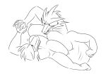  anthro bellyjoined breast_squish breasts breasts_frottage conjoined dragon duo female female/female hi_res merging squish theyton 