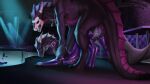  detailed_background dragon duo feral genitals horn jadedragoness nachtschwinge pussy sex tongue tongue_out vaginal virul wings 