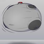  ambiguous_gender anthro belly big_belly foxball hair hi_res hyper hyper_belly inflation lying mammal marine nude on_front pinniped solo walrus 
