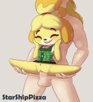  2018 animal_crossing anthro anthro_penetrated balls blonde_hair bodily_fluids bottomwear canid canine canis clothed clothed/nude clothed_female_nude_male clothing domestic_dog duo edit eyes_closed faceless_character faceless_male female female_on_human female_penetrated fur genital_fluids genitals hair happy happy_sex hi_res human human_on_anthro human_penetrating human_penetrating_anthro interspecies isabelle_(animal_crossing) larger_male male male/female male_on_anthro male_penetrating male_penetrating_female mammal nintendo no_underwear nude open_mouth open_smile penetration penis pussy_juice raised_bottomwear raised_clothing raised_skirt sex shih_tzu size_difference skirt smaller_female smaller_penetrated smile spread_legs spreading stand_and_carry_position standing standing_sex starshippizza toy_dog vaginal vaginal_penetration video_games yellow_body yellow_fur 