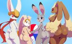  absurd_res aged_up anthro ball balls beach_ball big_butt big_ears blush breasts brown_body brown_eyes brown_fur buckteeth butt butt_size_difference casual_nudity clothing cream_the_rabbit dipstick_ears disney dragon_ball dragon_ball_super edit female floppy_ears fur genitals gloves grey_body grey_fur group handwear hat headgear headwear hi_res huge_butt judy_hopps lagomorph leporid lineup long_ears looking_at_viewer looking_back lopunny mammal mostly_nude multicolored_ears nintendo nipples nude nude_edit open_mouth pok&eacute;mon pok&eacute;mon_(species) purple_eyes rabbit rear_view red_eyes scarf short_stack simple_background small_breasts smile sonic_the_hedgehog_(series) sorrel sssonic2 tan_body tan_fur teeth thick_thighs video_games white_body white_fur wide_hips zootopia 