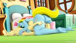  16:9 3d_(artwork) 69_position anthro anthro_on_anthro barefoot big_breasts breasts butt cunnilingus digital_media_(artwork) equid equine fan_character female female/female fluttershy_(mlp) friendship_is_magic hasbro hi_res mammal my_little_pony nipples nude oral pinkierawr sex vaginal widescreen 