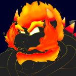  1:1 anthro bowser fury_bowser hi_res male mario_bros nintendo seiferwolfdragon solo video_games 