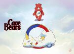 &lt;3 akira_(film) ambiguous_gender anthro care_bears clothing cloud crossover drugs dyemooch english_text fur jacket mammal parody pills red_body red_clothing red_fur red_jacket red_topwear signature solo stickers text toony topwear ursid vehicle 