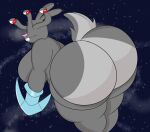  alien anthro big_breasts big_butt breasts butt deity female floating flying huge_breasts huge_butt huge_thighs lagomorph leporid locote68 lordultra male mammal nude rabbit solo space thick_thighs 