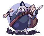  2020 4_fingers anthro arthropod backpack cornifer_(hollow_knight) eggmanfan91 eyewear fingers glasses hi_res holding_object hollow_knight signature solo team_cherry video_games 
