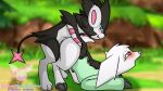  16:9 4k absurd_res albino albinoraynedeer all_fours blush capreoline cervid clothing doggystyle duo female feral from_behind_position hi_res hoodie looking_pleasured luxray lying male male/female mammal nintendo on_front pok&eacute;mon pok&eacute;mon_(species) rayne_blanc sex topwear video_games voltio white-tailed_deer widescreen 