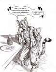  0laffson 2021 4_toes 5_fingers anthro cheetah english_text feet felid feline fingers hi_res male mammal smile solo text toes traditional_media_(artwork) 