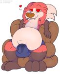  alpha_channel ambiguous_gender anthro balls belly big_belly canid canine clothing drake_(kitty_pride) erection fox foxball genitals happy kitty_pride looking_at_viewer mammal nude obese overweight penis sitting smile solo underwear wet wet_clothing wet_underwear 