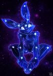  2021 anthro atryl blizzard_entertainment breasts celestial_being cosmic_flesh female full-length_portrait genitals hi_res lagomorph leporid looking_at_viewer mammal nipples nude portrait pussy rabbit sitting solo stardust_(world_of_warcraft) video_games warcraft 