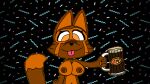  absurd_res anthro beverage breasts brown_body canid canine female female/female fur hi_res mammal mia navel nipples orange_body orange_eyes orange_fur raccoon_dog randomestproductions root_beer soda solo tanuki tongue tongue_out 