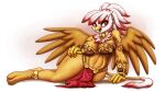  alpha_channel anthro avian big_breasts breasts cleavage clothed clothing fan_character female gryphon hand_on_hip hasbro hi_res king-kakapo my_little_pony mythological_avian mythology solo wide_hips 